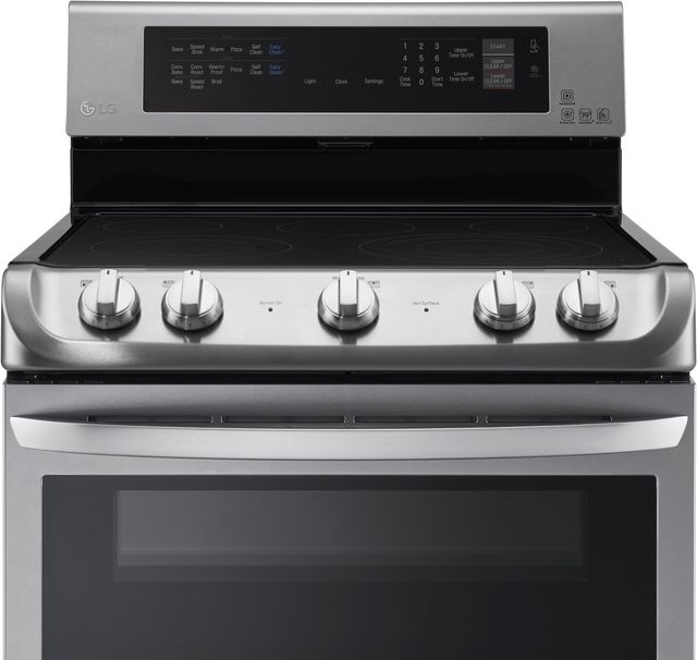 LG 29.94" Stainless Steel Free Standing Electric Double Oven-3