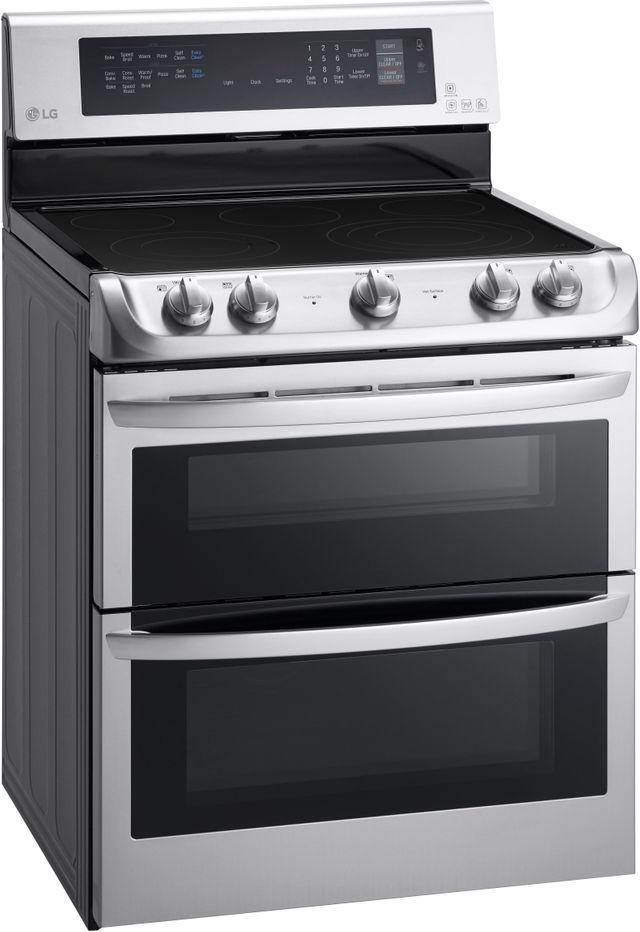 LG 29.94" Stainless Steel Free Standing Electric Double Oven 5