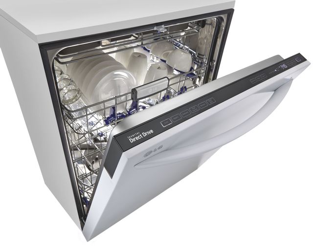 LG 24" Built In Dishwasher-White 9