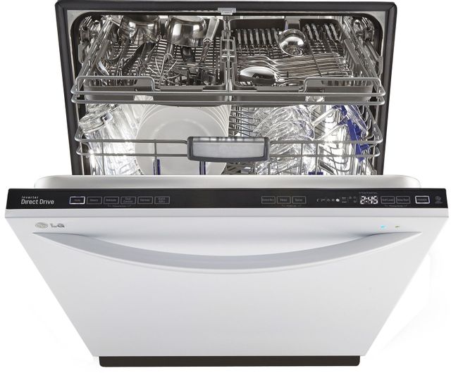 LG 24" Built In Dishwasher-White 1