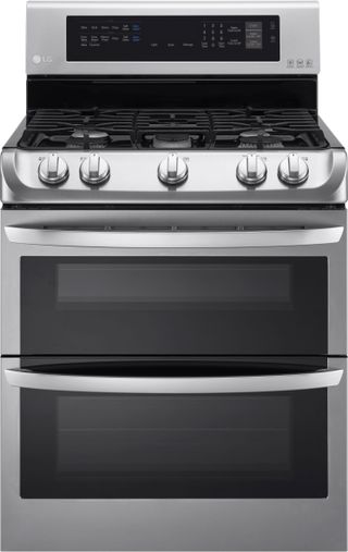 LG 30" Stainless Steel Free Standing Gas Double Oven Range