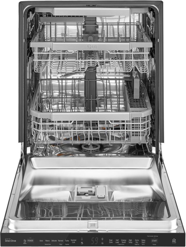LG 24" Top Control Built-In Dishwasher-Black 8