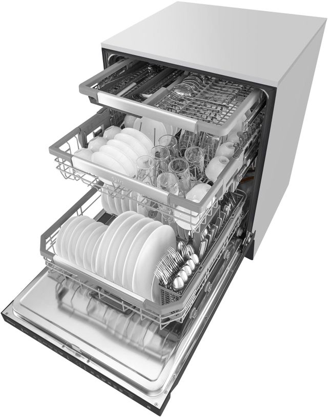 LG 24" Top Control Built-In Dishwasher-Black 11