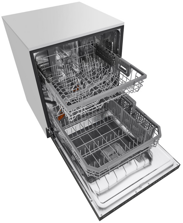 LG 24" Top Control Built-In Dishwasher-Black 2