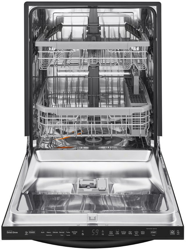 LG 24" Top Control Built-In Dishwasher-Black 3