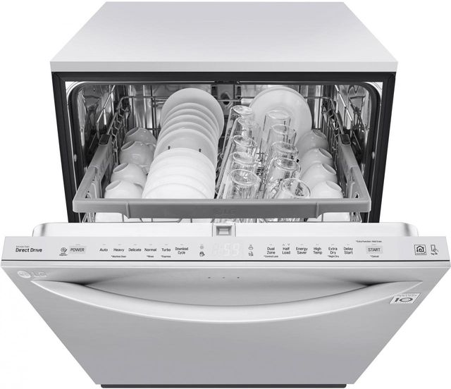LG 24" Top Control Built-In Dishwasher-Stainless Steel 6