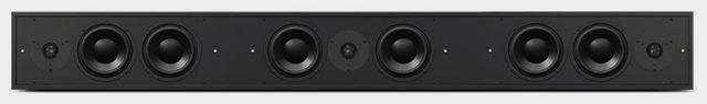 Leon® Horizon Series 5" Matte Black Ultra-Thin Soundbar