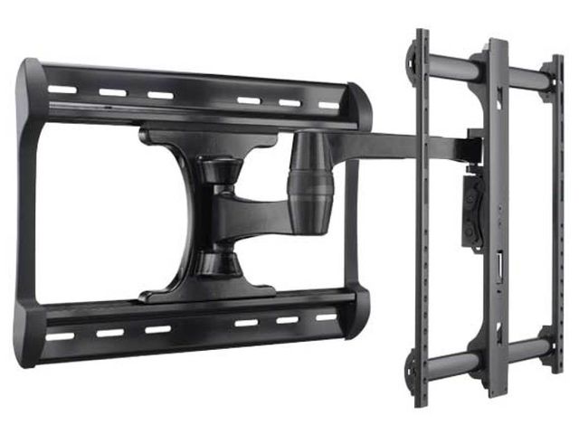 Sanus® HDpro™ Series Black Full-Motion Wall Mount 1