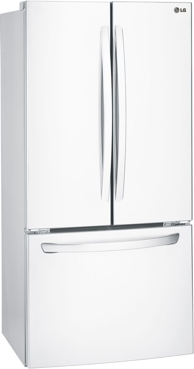 LG 24 Cu. Ft. French Door Refrigerator-Smooth White 4