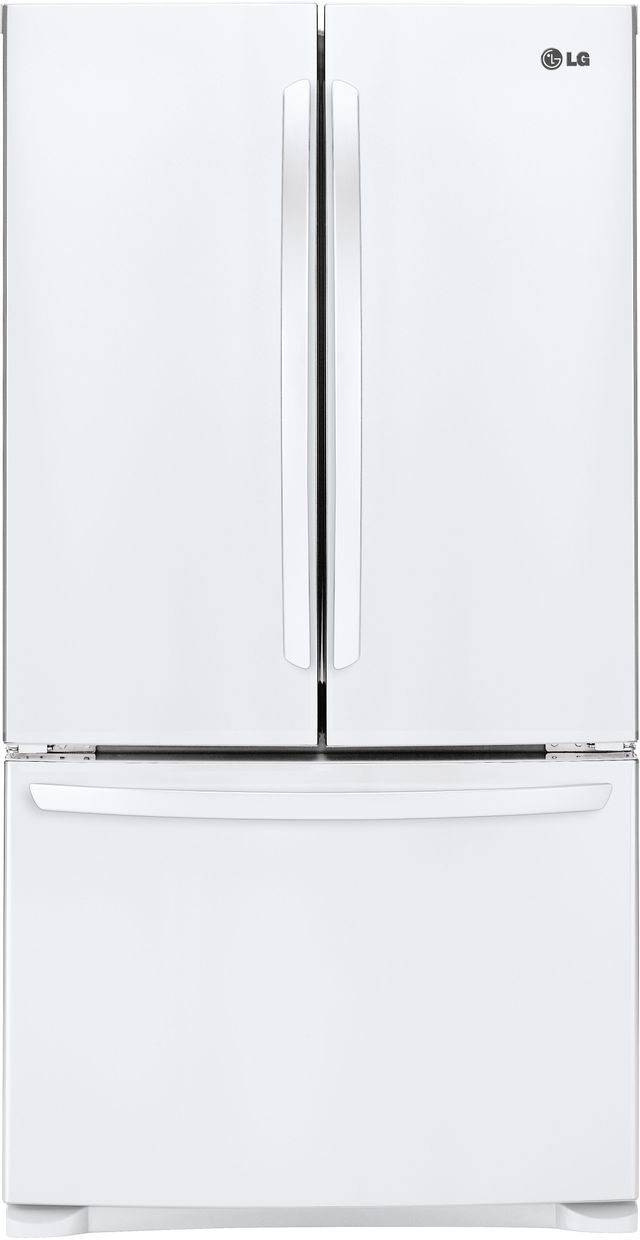 LG 28 Cu. Ft. French Door Refrigerator-Smooth White