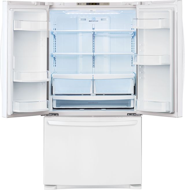 LG 28 Cu. Ft. French Door Refrigerator-Smooth White 3