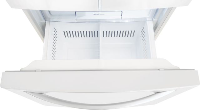 LG 21.8 Cu. Ft. 3-Door French Door Refrigerator-White 5