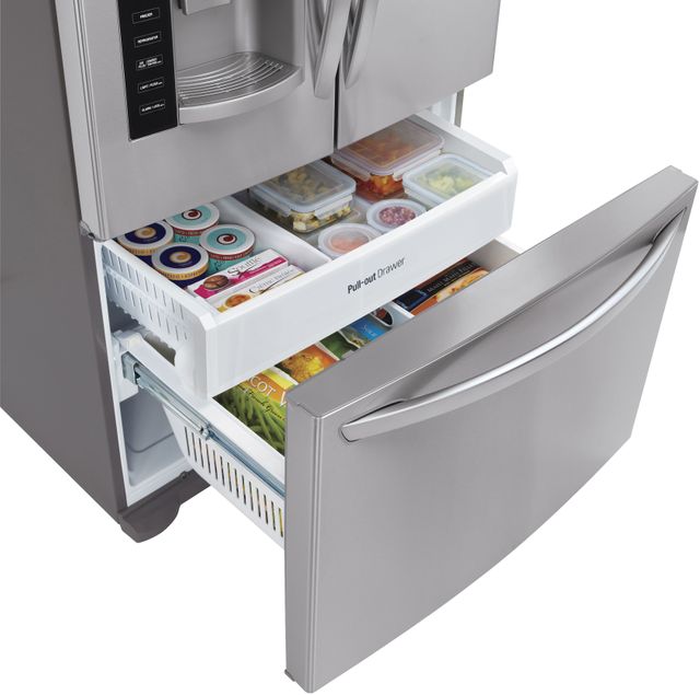 LG 25 Cu. Ft. French Door Refrigerator-Stainless Steel 14