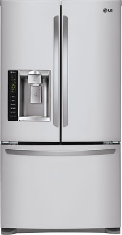 LG 25 Cu. Ft. French Door Refrigerator-Stainless Steel