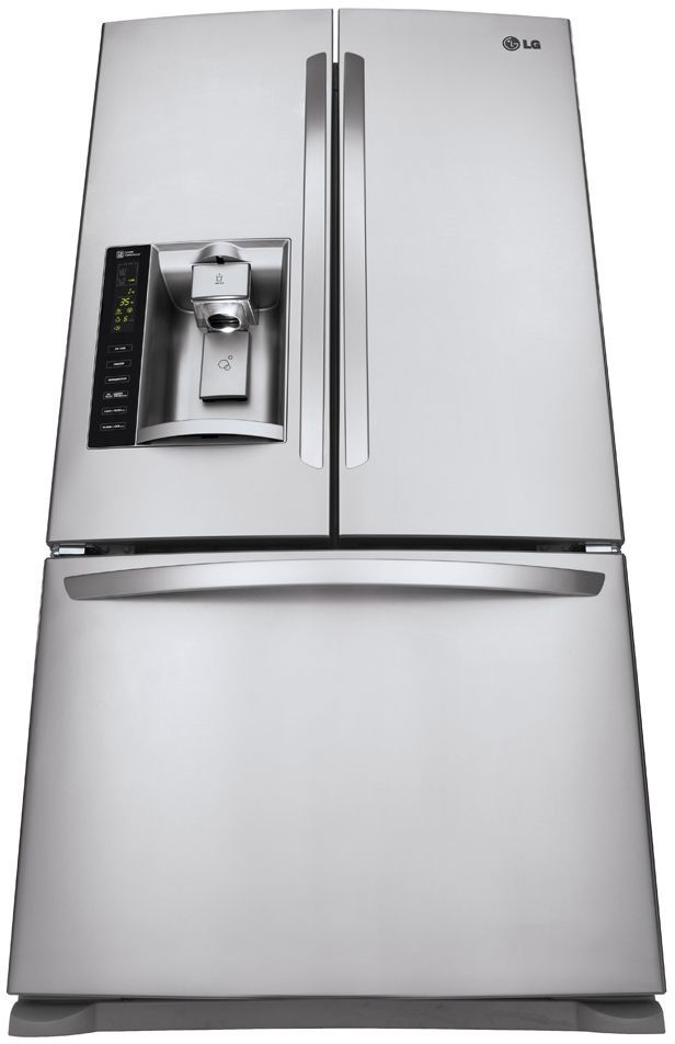 LG 25 Cu. Ft. French Door Refrigerator-Stainless Steel-1