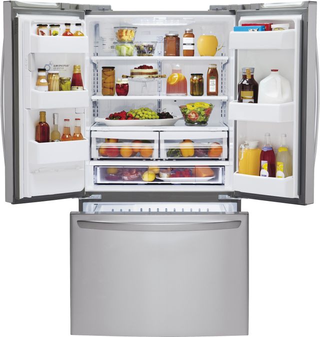 LG 25 Cu. Ft. French Door Refrigerator-Stainless Steel 7