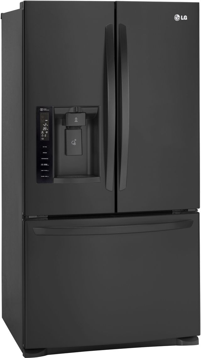 LG 28 Cu. Ft. French Door Refrigerator-Smooth Black 6