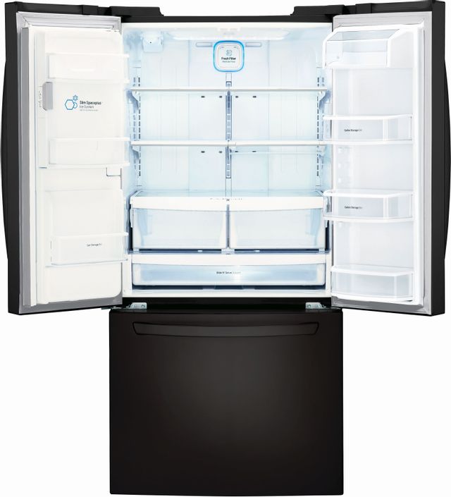 LG 24 Cu. Ft. French Door Refrigerator-Black 4