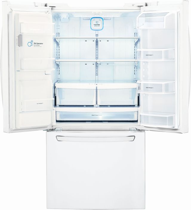 LG 24 Cu. Ft. French Door Refrigerator-Smooth White 5