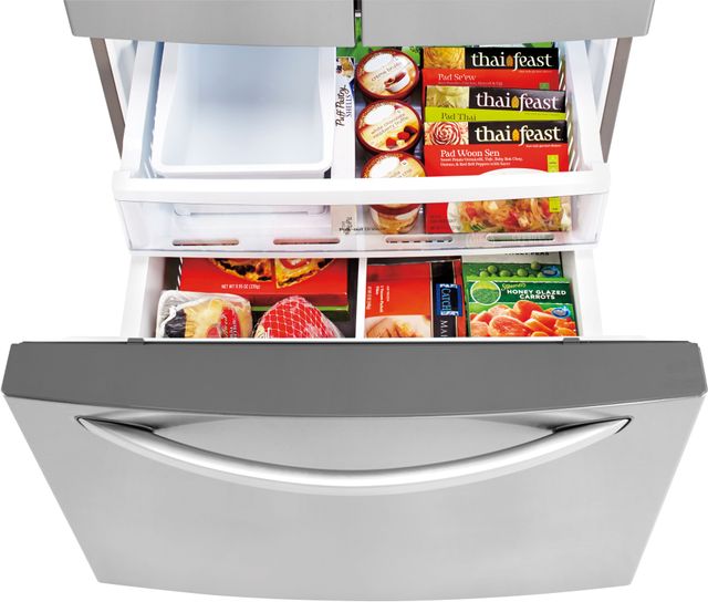 LG 24 Cu. Ft. French Door Refrigerator-Stainless Steel 3