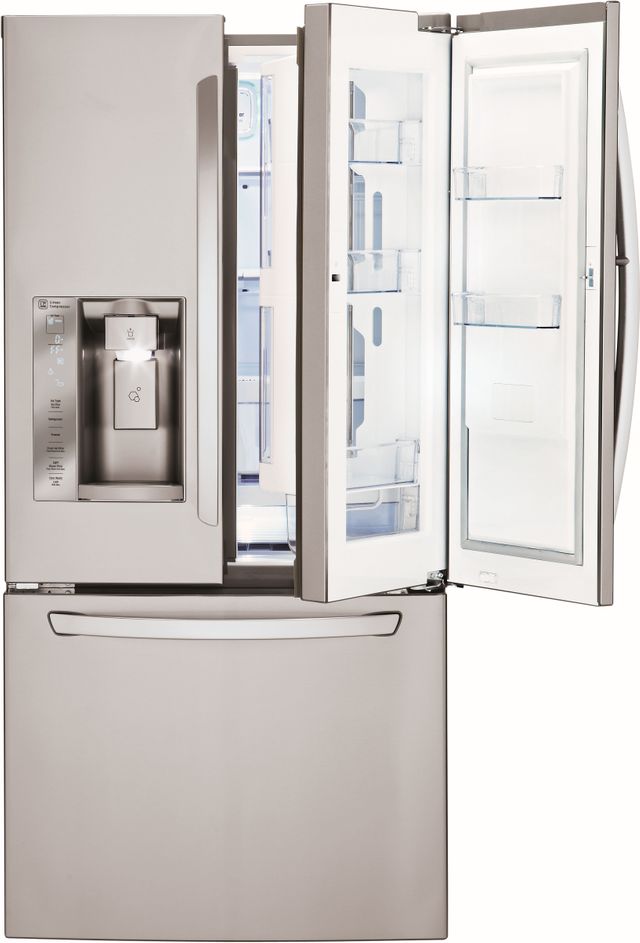 LG 24 Cu. Ft. French Door Refrigerator-Stainless Steel 10