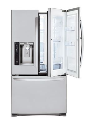 LG 27 Cu. Ft. French Door Refrigerator-Stainless Steel 1