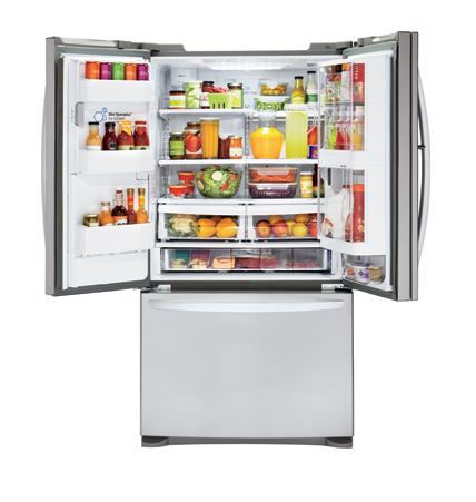 LG 27 Cu. Ft. French Door Refrigerator-Stainless Steel 2