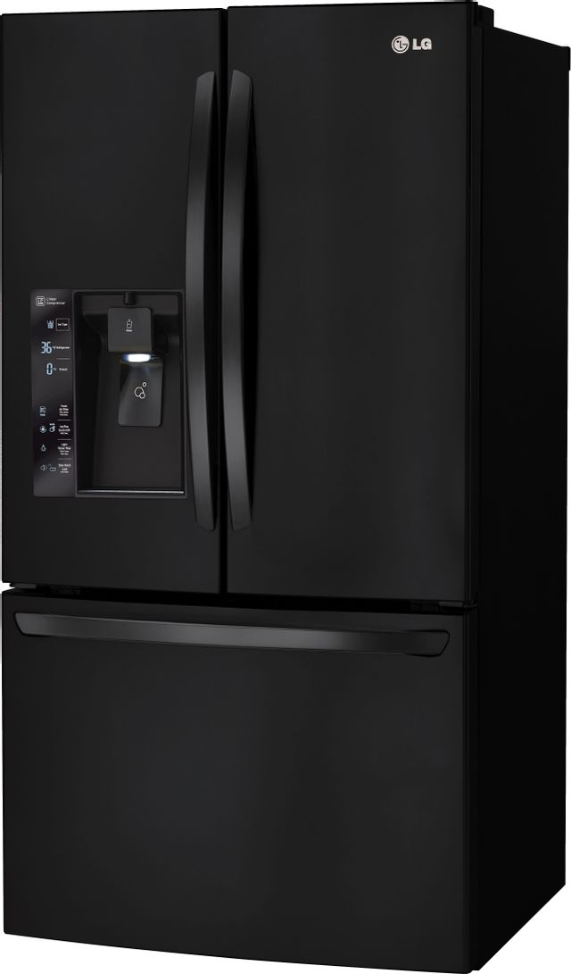 LG 29 Cu. Ft. French Door Refrigerator-Smooth Black 2