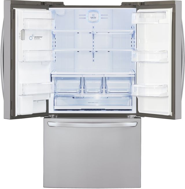 LG 29 Cu. Ft. French Door Refrigerator-Stainless Steel 12