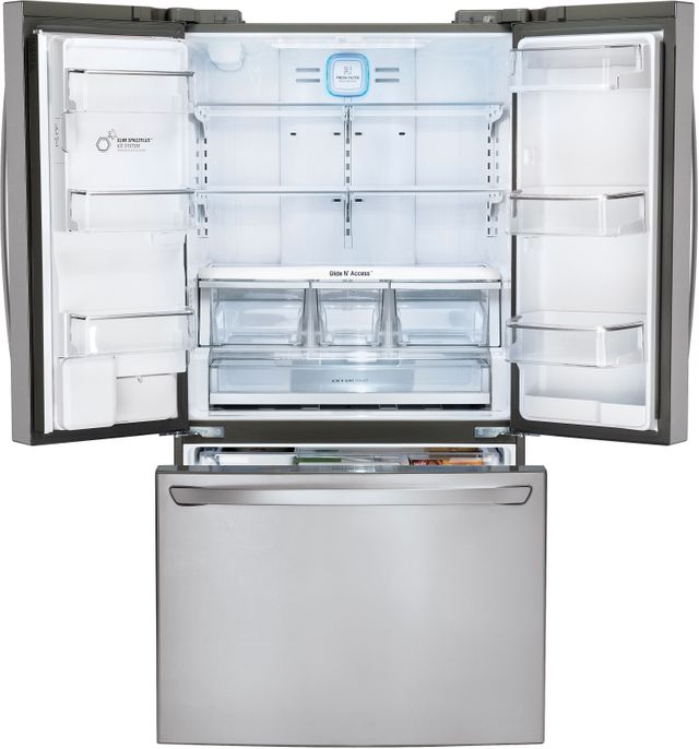 LG 29.80Cu. Ft. Stainless Steel French Door Refrigerator 1