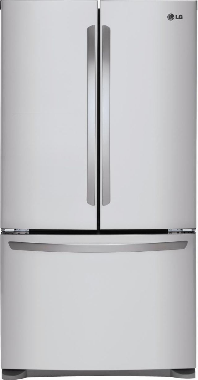 LG 25 Cu. Ft 3-Door French Door Refrigerator-Stainless Steel