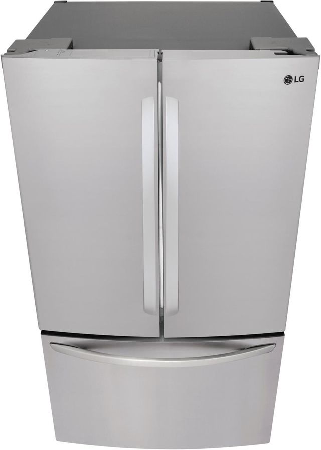 LG 29 Cu.Ft. 3-Door French Door Refrigerator-Stainless Steel 5