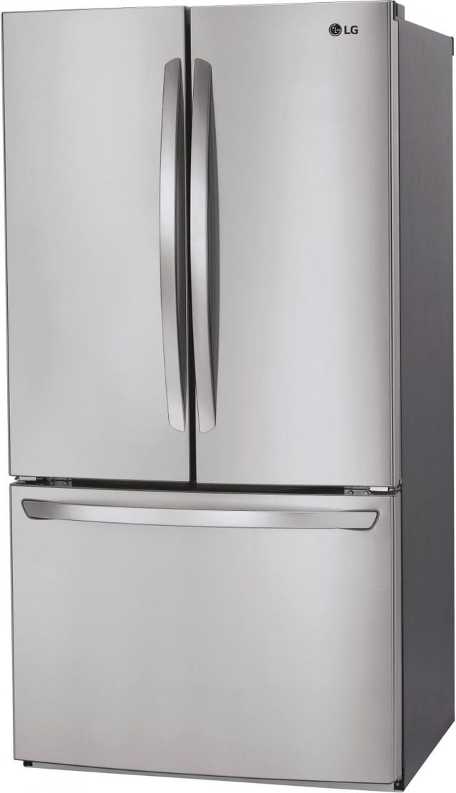 LG 29 Cu.Ft. 3-Door French Door Refrigerator-Stainless Steel 12