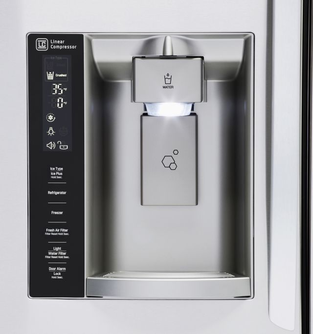 LG 27 Cu. Ft. 3-Door French Door Refrigerator-Stainless Steel 11