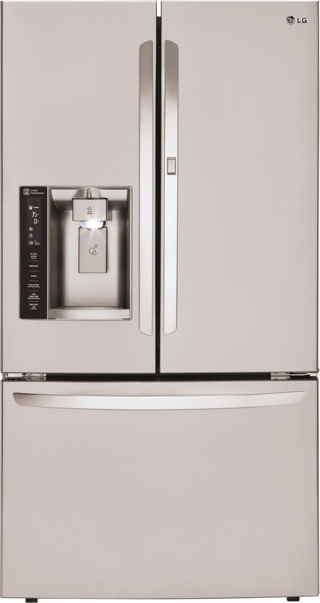 LG 27 Cu. Ft. 3-Door French Door Refrigerator-Stainless Steel 6