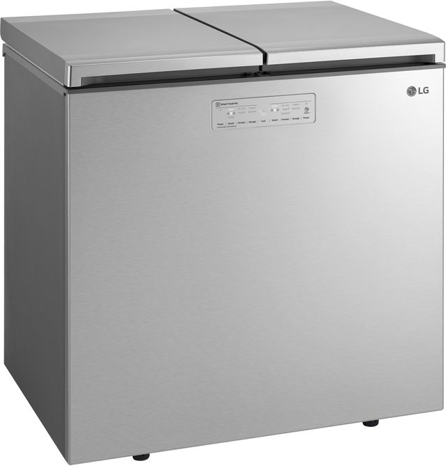LG® 7.6 Cu. Ft. Platinum Silver Compact Refrigerator 9