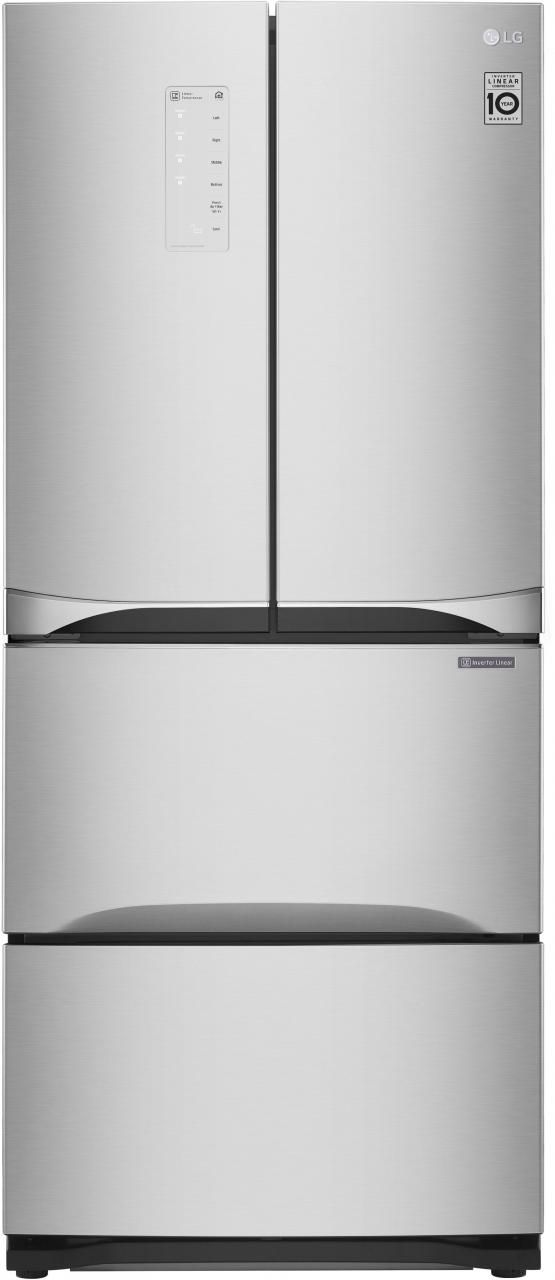 LG 14.3 Cu. Ft. Platinum Silver Kimchi/Specialty Food French Door Refrigerator