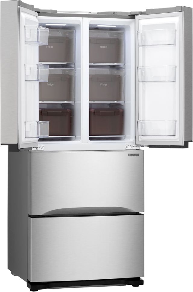 LG 14.3 Cu. Ft. Platinum Silver Kimchi/Specialty Food French Door Refrigerator 3