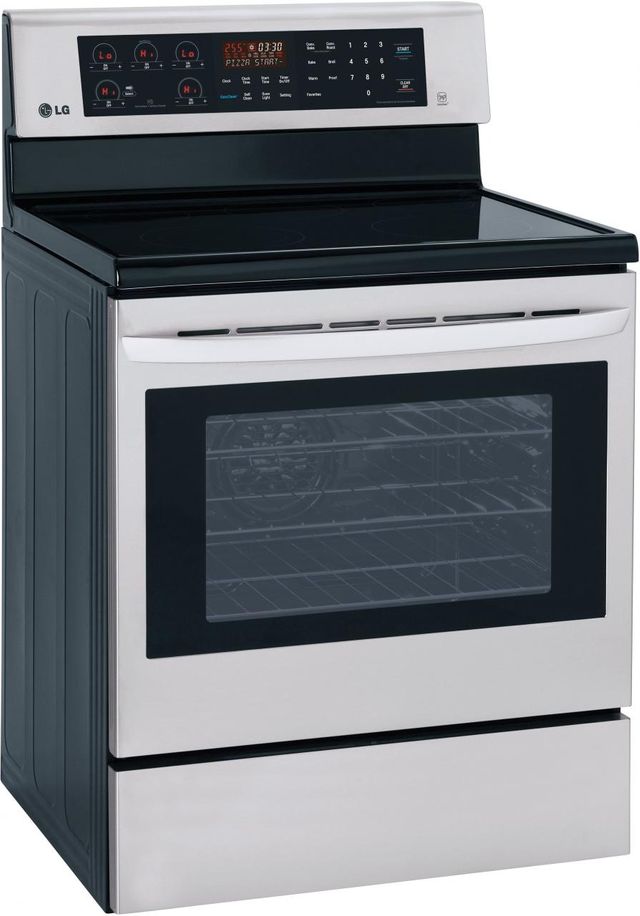 LG 30" Free Standing Electric Range-Stainless Steel 0