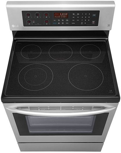 LG 30" Free Standing Electric Range-Stainless Steel 2