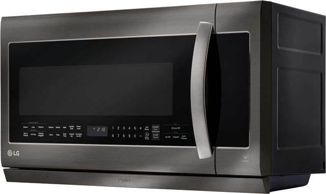 LG 2.2 Cu. Ft. Black Stainless Steel Over The Range Microwave 5