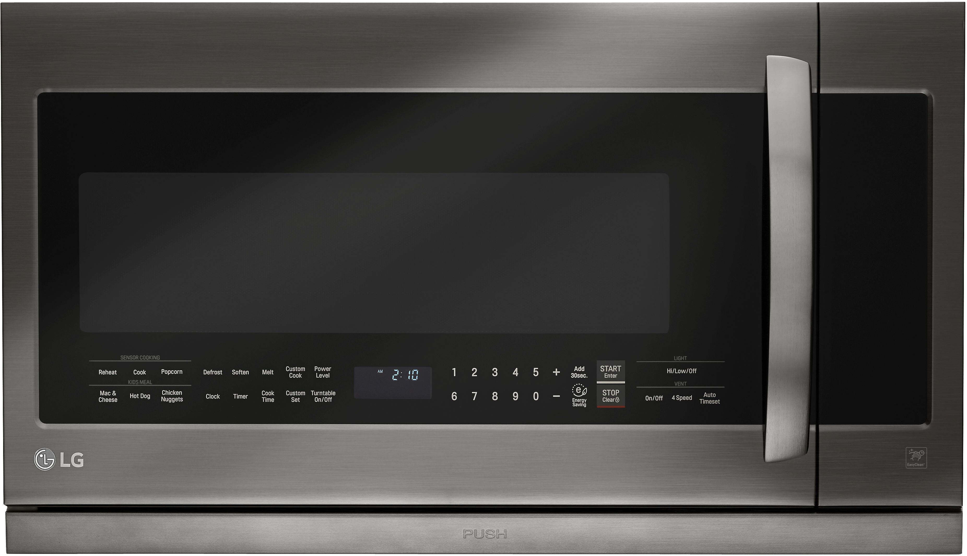 LG 2.2 Cu. Ft. Black Stainless Steel Over The Range Microwave-LMHM2237BD