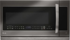 LG 2.2 Cu. Ft. Black Stainless Steel Over The Range Microwave