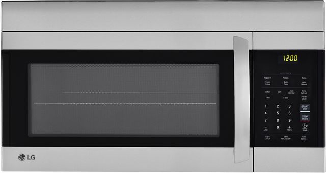 LG 1.7 Cu. Ft. Stainless Steel Over The Range Microwave 0