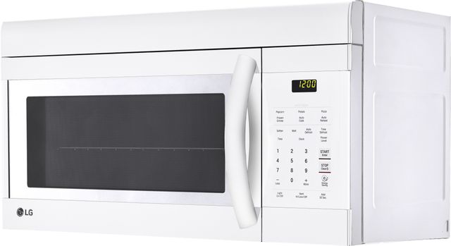 LG Over-The-Range Microwave Oven-Smooth White 1
