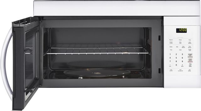 LG Over-The-Range Microwave Oven-Smooth White 2