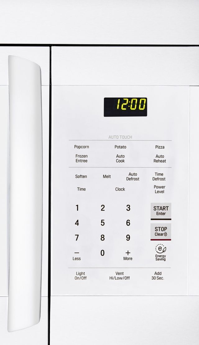 LG Over-The-Range Microwave Oven-Smooth White 3