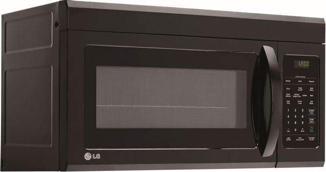 LG Over The Range Microwave Oven-Smooth Black 3