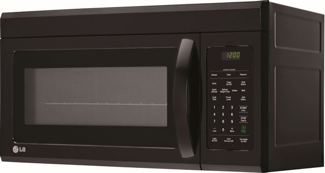 LG Over The Range Microwave Oven-Smooth Black 4