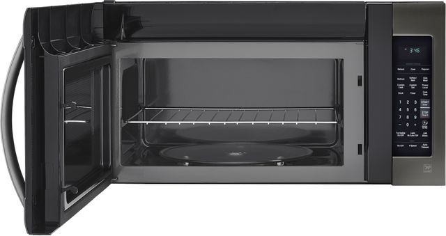 LG 2.0 Cu. Ft. PrintProof™ Black Stainless Steel Over the Range Microwave-1